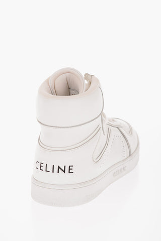 Leather TRAINER High-top Sneakers