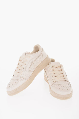 Leather ROCKET Lace-up Sneakers