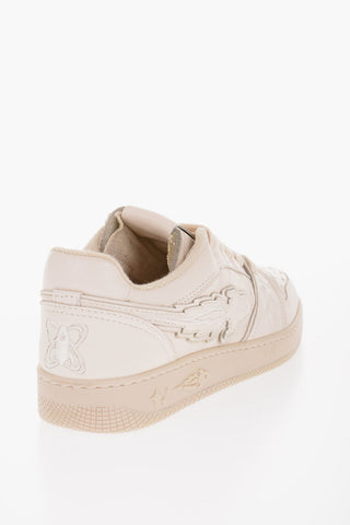 Leather ROCKET Lace-up Sneakers