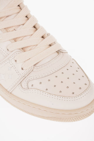Leather ROCKET Lace-up Sneakers
