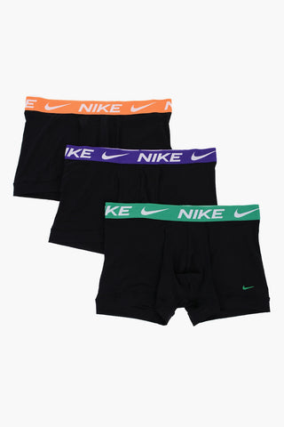 Set of 3 Dri-Fit Boxers with Logo Elastic Band