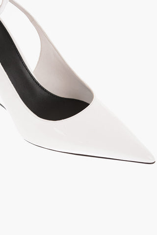 Slingbacks WANDA in Vernice con Zeppa 9,5cm