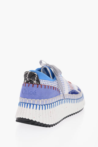 Crochet Design Low-top Sneakers