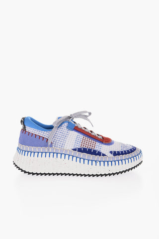 Crochet Design Low-top Sneakers