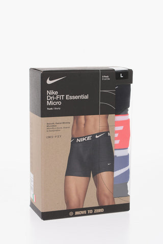 Set of 3 Dri-Fit Boxers with Logo Elastic Band