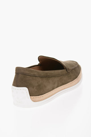 Leather Loafers with Rope Detail