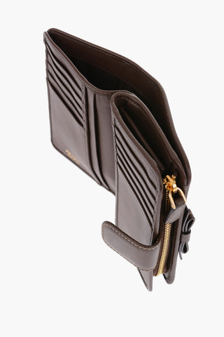 Jacquard Fabric Wallet with Leather Lining