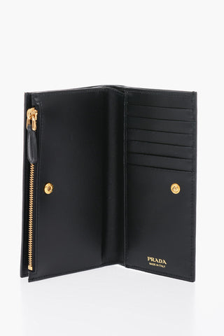 Canvas Wallet with Logoed Plaque
