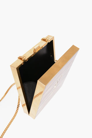 TOXEDO BOX Shoulder Bag with Chain Strap
