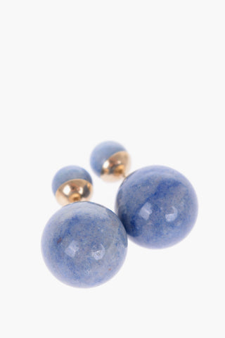 Tie-dye Effect Earrings with Butterfly Closure