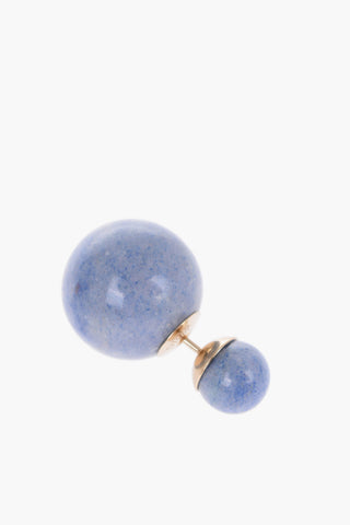 Tie-dye Effect Earrings with Butterfly Closure
