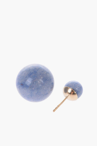 Tie-dye Effect Earrings with Butterfly Closure