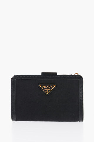 Canvas Wallet with Zipper