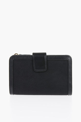 Canvas Wallet with Zipper