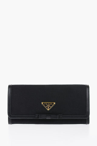 Canvas Wallet with Extractable Card Holder