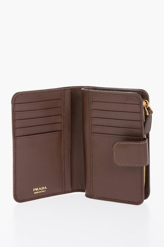 Jacquard Wallet with Leather Lining