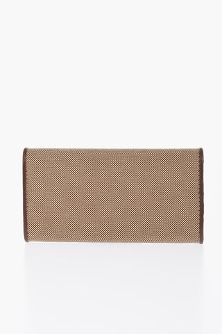 Portachiavi a Bustina in Canvas con Placca Logo