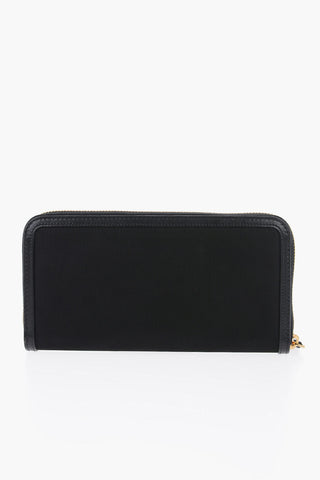 Portafoglio in Nylon con Chiusura a Zip