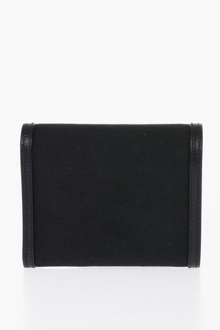 Canvas Wallet with Leather Lining