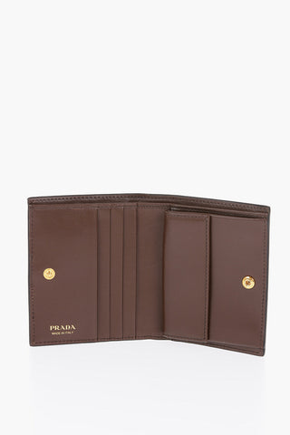 Canvas Bifold Wallet with Logoed Plaque
