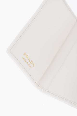 Portachiavi a Bustina in Canvas con Placca Logo