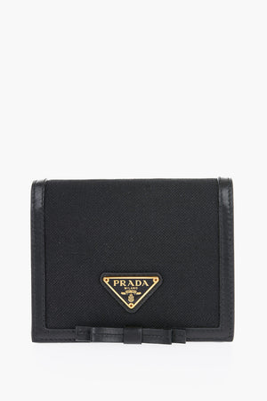 Canvas Wallet with Press Stud