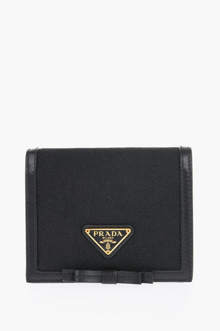 Canvas Wallet with Press Stud