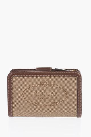 Jacquard Fabric Bi-fold Wallet