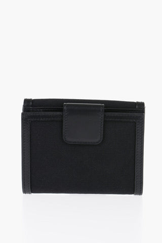 Fabric Wallet with Logoed Plaque