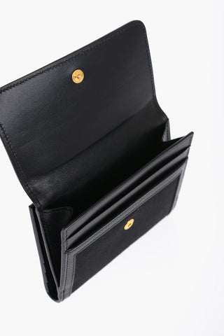 Fabric Wallet with Logoed Plaque