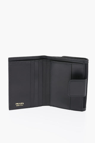 Fabric Wallet with Logoed Plaque