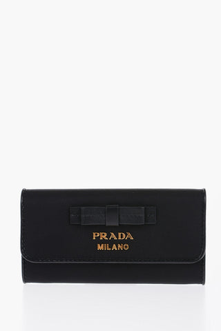 Nylon Key Case with Golden Logo