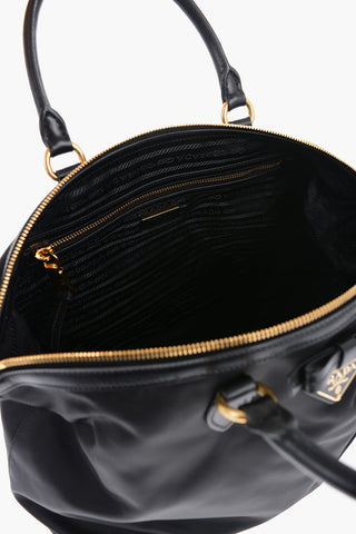 Nylon Tote Bag with Removable Shoulder Strap