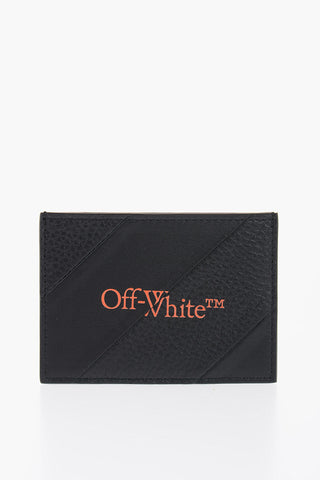 Portacarte in Pelle con Logo Stampato