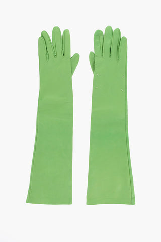 MM1 MM10 Solid Color Leather Opera Gloves