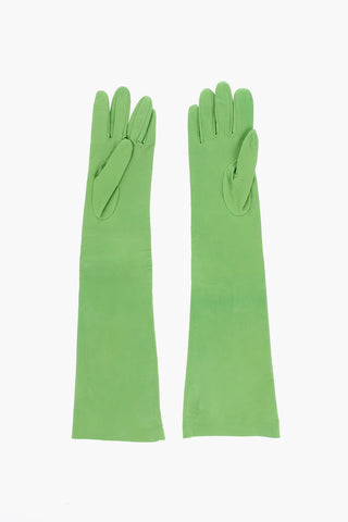 MM1 MM10 Solid Color Leather Opera Gloves
