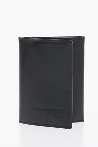 Portafoglio Mini In pelle con Logo Inciso