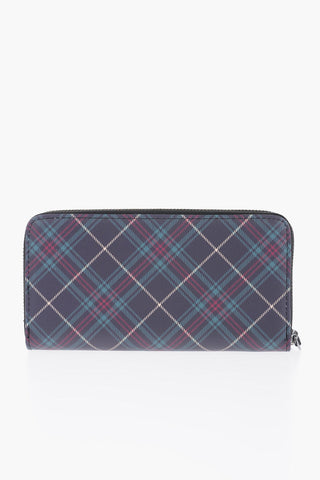 PASH BAG MIX&MATCH Plaid Motif Faux Leather BRIGITTE Wallet