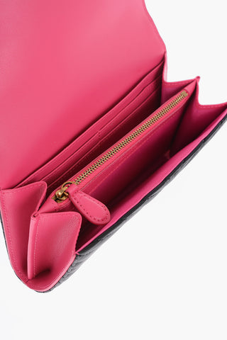 Quilted Leather Wallet