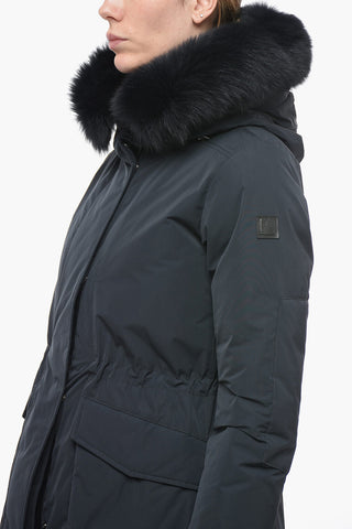 Padded MILITARY Parka with Fur