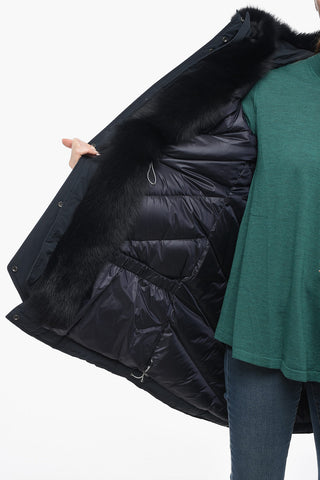 Padded MILITARY Parka with Fur