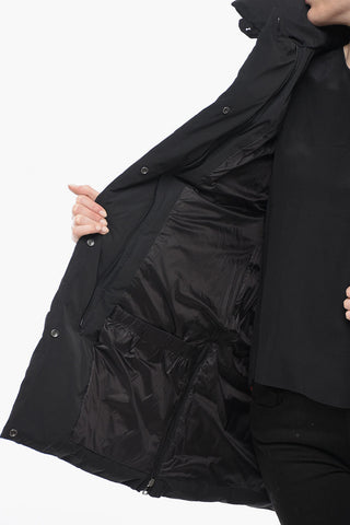 Quilted VAIL Coat with Turtleneck