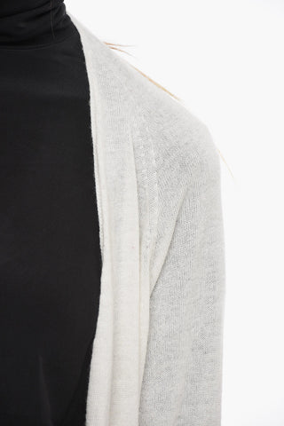 Cashmere Blend Cardigan with Shawl Neck