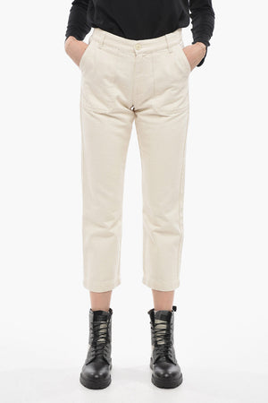 Jeans Crop a Gamba Diritta