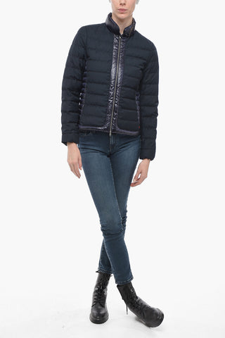 LUXE PACK Piumino Trapuntato in Nylon e Tessuto con Zip Frontale