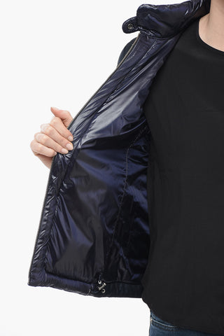 LUXE PACK Piumino Trapuntato in Nylon e Tessuto con Zip Frontale