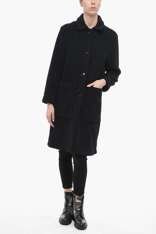 Cappotto HAZELTON in Eco Pelliccia con Maxi Tasche