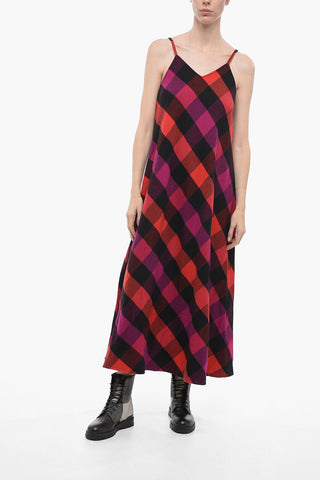 Checkered ARCHIVE Long Dress
