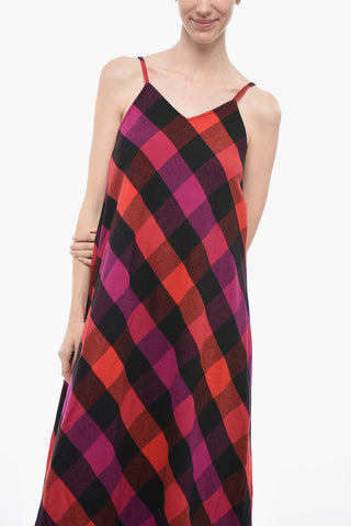 Checkered ARCHIVE Long Dress