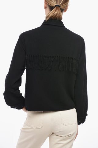 Blouse STAG OVER with Fringe Detail